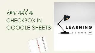 How to add a checkbox in Google Sheets #shorts