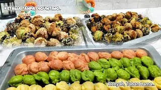 RENYAH,KETAWA TANPA DIGUNTING! ONDE-ONDE KETAWA WARNA-WARNI.TIPS AGAR BIJI WIJEN TIDAK MUDAH LEPAS