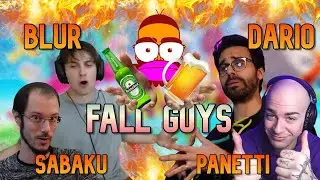 FALLGUYSSATA ALCOLICA con Dario Moccia, Blur, Sabaku e Panetti