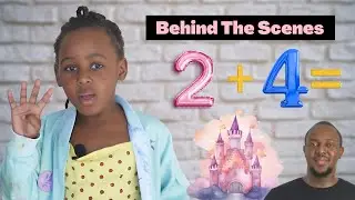 Simple Math Additions and Castles! Behind The Scenes With Candace