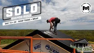 Roof Trims | The Solo Barndo Build | The Cedar | Ep 14