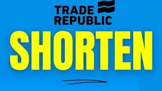 Aktien shorten bei Trade Republic einfach erklärt 📉 Auf fallende Kurse setzen