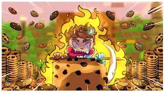 Mining 10,000 Cookies In Minecraft | Cookie Miner Custom map