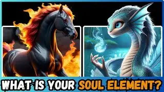 What is your SOUL ELEMENT? 🌍💨🔥💧Fun Personality Test