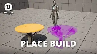 How to Place Builds with a Preview in Unreal Engine 5