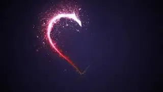 Particles Heart Animation, Graphics, Free Download. (No Copyright)