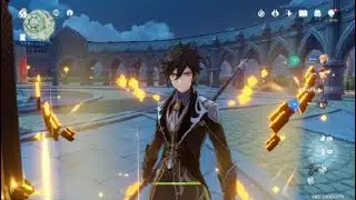 Genshin Impact Zhongli multis summon