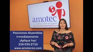 ¡Entrevístese Hoy, Empiece a trabajar Mañana!