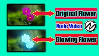 Glowing Flower with Changing Colour|Node Video Tutorial