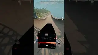BUS VS MEGA RAMP-BeamNG.drive