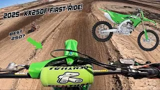 2025 KX250F First Ride! Is This The Best 250F This Year?? (4K Gopro Footage)