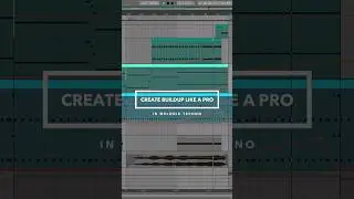 Create melodic techno buildups like PRO!✅ 