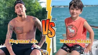 Neymar Jr. VS Mateo Messi (Messi's Sons) Transformation ★ From Baby To 2024