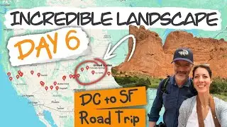 Driving through COLORADO - GARDEN OF THE GODS! Cross Country Road Trip