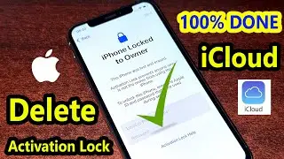 how to remove apple id without password || activation lock iphone || easy to unlock icloud lock