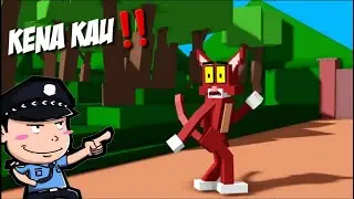HAYOOOO‼️  JANGAN SAMPE KETANGKAP KUCING, LOH....KOK KEBALIK YA? 😅 #kittyroblox #nuriaandmom