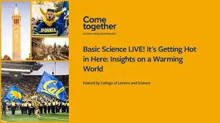 Basic Science LIVE! It's Getting Hot in Here: Insights on a Warming World