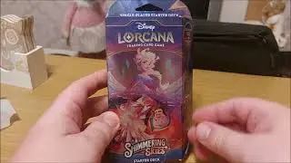 Lorcana Cards Shimmering Skies Starter Deck Opening part 2