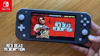 Red Dead Redemption Nintendo Switch Lite Gameplay