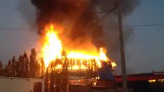 Пожар бутлер Нефтекамск 16.06.16