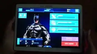 Как идет Batman ЛЕТОПИСЬ АРКХЕМА на  Samsung Tab S 10.5