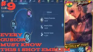 Gusion best emblem 2023 | Gusion fasthand montage | Gusion k montage