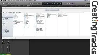 Channel Strips in Logic - Creating Tracks