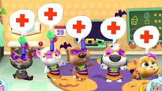 MY TALKING TOM FRIENDS WALKTHROIHG (IOS, ANDROID) TOM, ANGELA, HANK, GINGER, BEN AND BECCA PART 34
