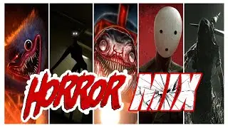 СТРАШНО-СМЕШНО! [GameMix #4] Смешная игровая нарезка из хоррор игры Outlast 2 / Poppy Playtime и др.