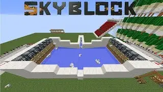 OTOMATİK TAVUK PİŞİRME SISTEMİ -   Minecraft SkyBlock 3.Sezon (Presiz Server Brovercraft) #19
