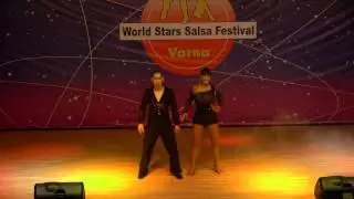 salsa show salsa dancing on stage salsa junior and emily
