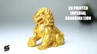 Prusa Mini Time Lapse | Imperial Guardian Lion