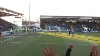 Adam Morgan's penalty - Yeovil 2 Gillingham 2  21/02/15