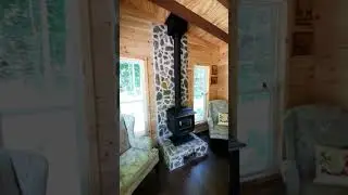 Off Grid Cabin In The Woods... 