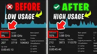 🔧 Fix Low GPU Usage in Gaming! ✅ (Increase FPS & Reduce Stutters)