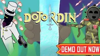 DOJORDIN DEMO Release Trailer | RPG BulletHell | Play Now!