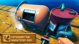 Wir bauen ENDLICH die Fortgeschrittene Biokraftstoff-Raffinerie! ☆ Raft The Final Chapter #25