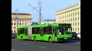 Автобус Минска МАЗ-105.065,гос.№ АЕ 9522-7, марш.99 (05.07.2021)