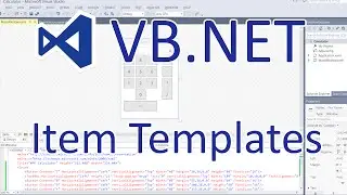 VB.NET: WPF Applications - Item Templates Part 1