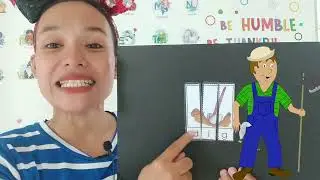 Puzzle CVC reading lesson