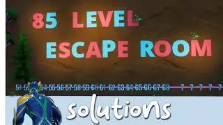 Fortnite 85 Level Escape Room - Solutions 8421-9463-3025