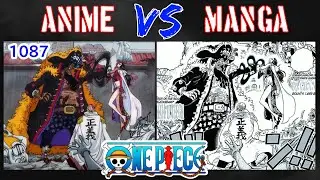 Anime VS Manga | ワンピース - One Piece Episode 1087