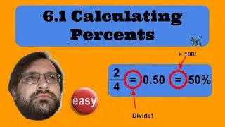 Lesson 6.2 Calculating Percents