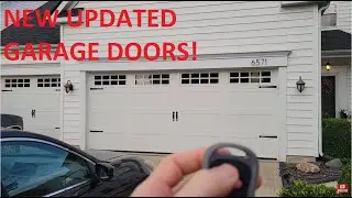 New Garage Doors Opening and Closing