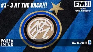 Football Manager 2021 - Forza Inter #1 3 at the back!