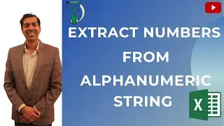 Extract Numbers From Alphanumeric String