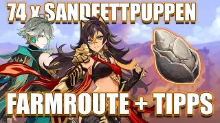 74 Sandfettpuppen Farmroute ~ Sumeru ~ Tipps ~ Kommentar ~ Genshin Impact