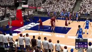 March Madness National Championship  1. Duke Blue Devils  vs 9. Alabama Crimson Tide