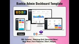 Bankio – Best Admin Dashboard Design & WebApp Template
