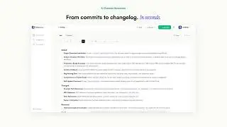 Releaslyy — AI Release Notes from GitHub, Jira & DevRev in Seconds